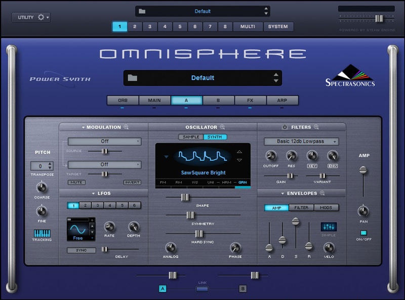 Omnisphere's Built-in Analog Synth Feature