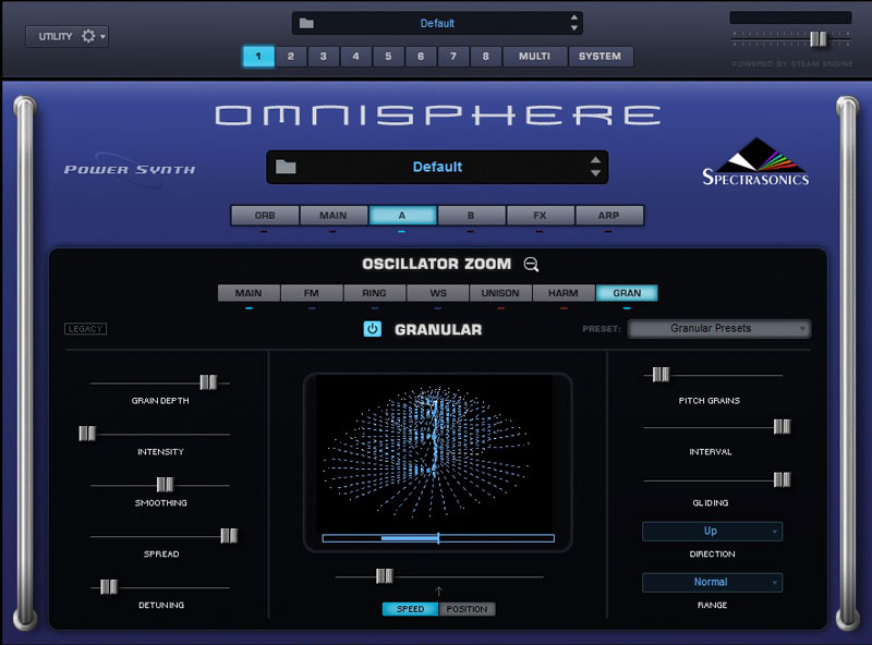 Omnisphere's Granular Synthesis