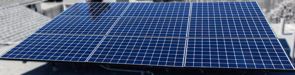 SunPower flat solar panels